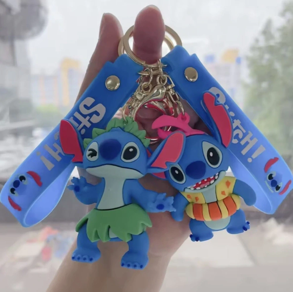 Přívěsek na klíče - 3D klíčenka - STITCH - B