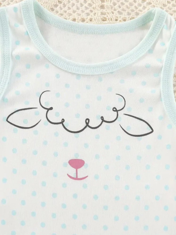 Dětské body bez rukávů (tílko) – 100% bavlna - ŽLUTÉ S PROUŽKEM - (18-24 m)