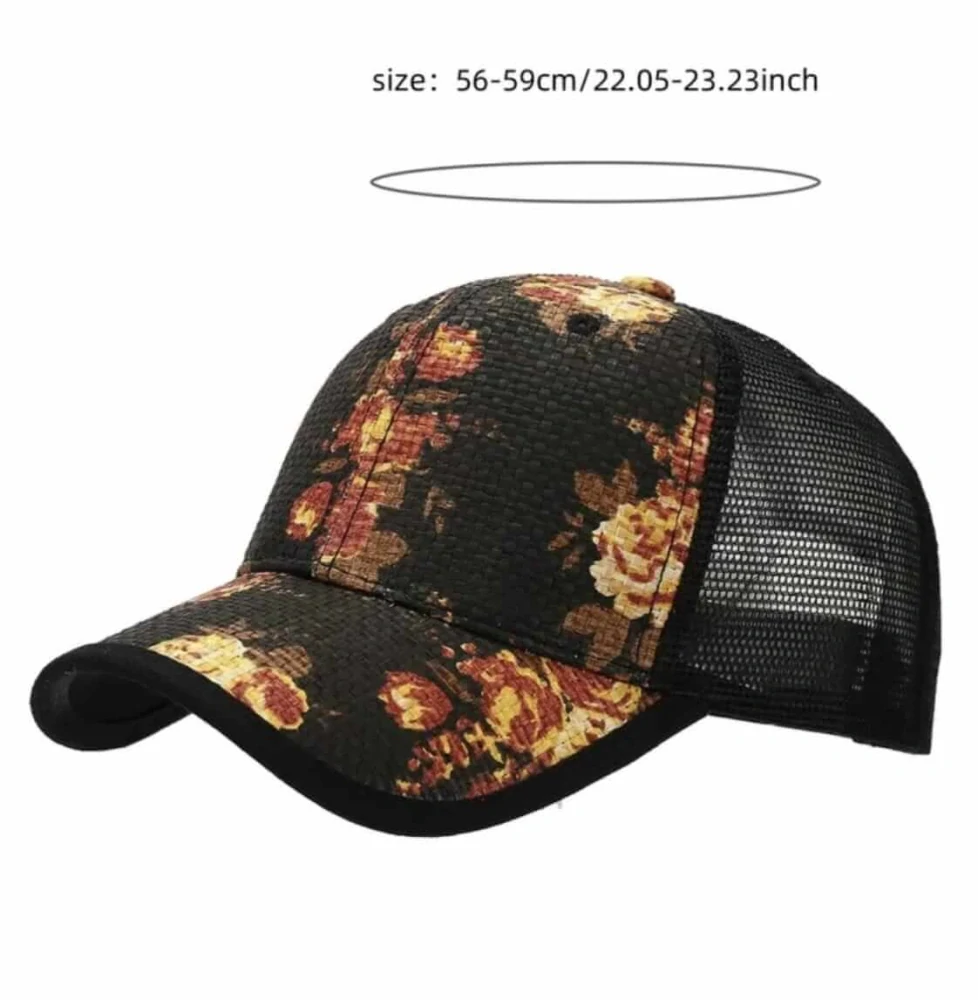 Dámská / Juniorská kšiltovka se slaměným efektem - KYTKY (od 7 let)