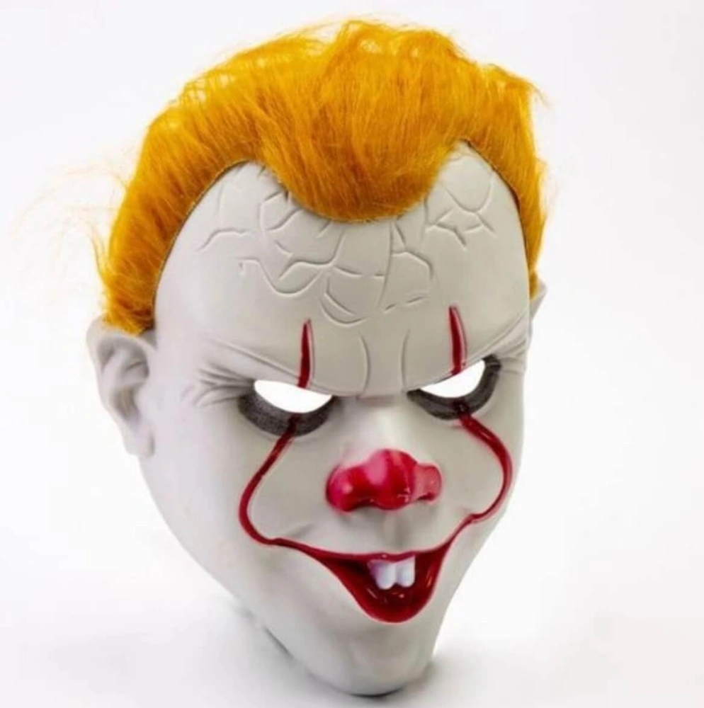 Kostýmní maska Hororový Klaun Pennywise (To / IT)
