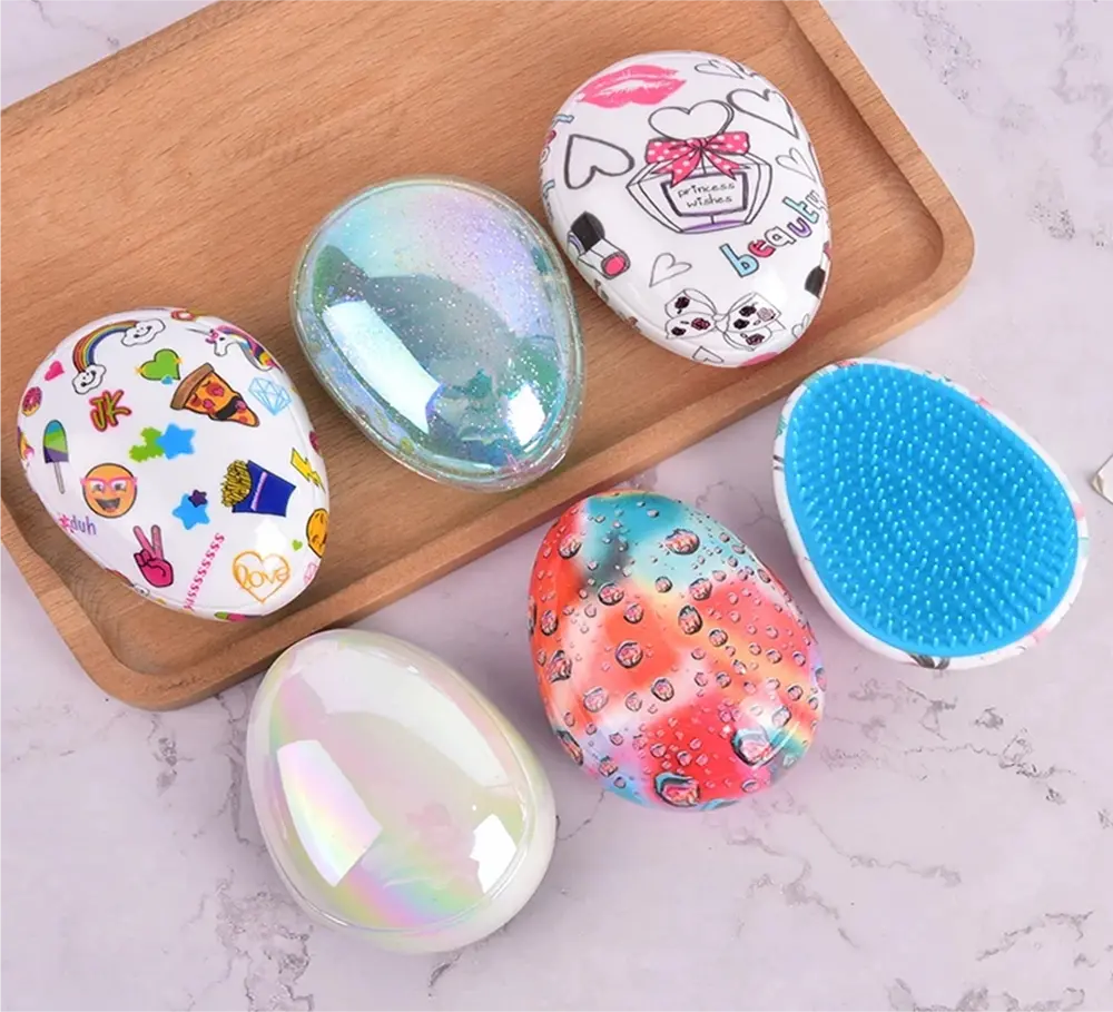 Rozčesávací kartáč na vlasy - VAJÍČKO 4