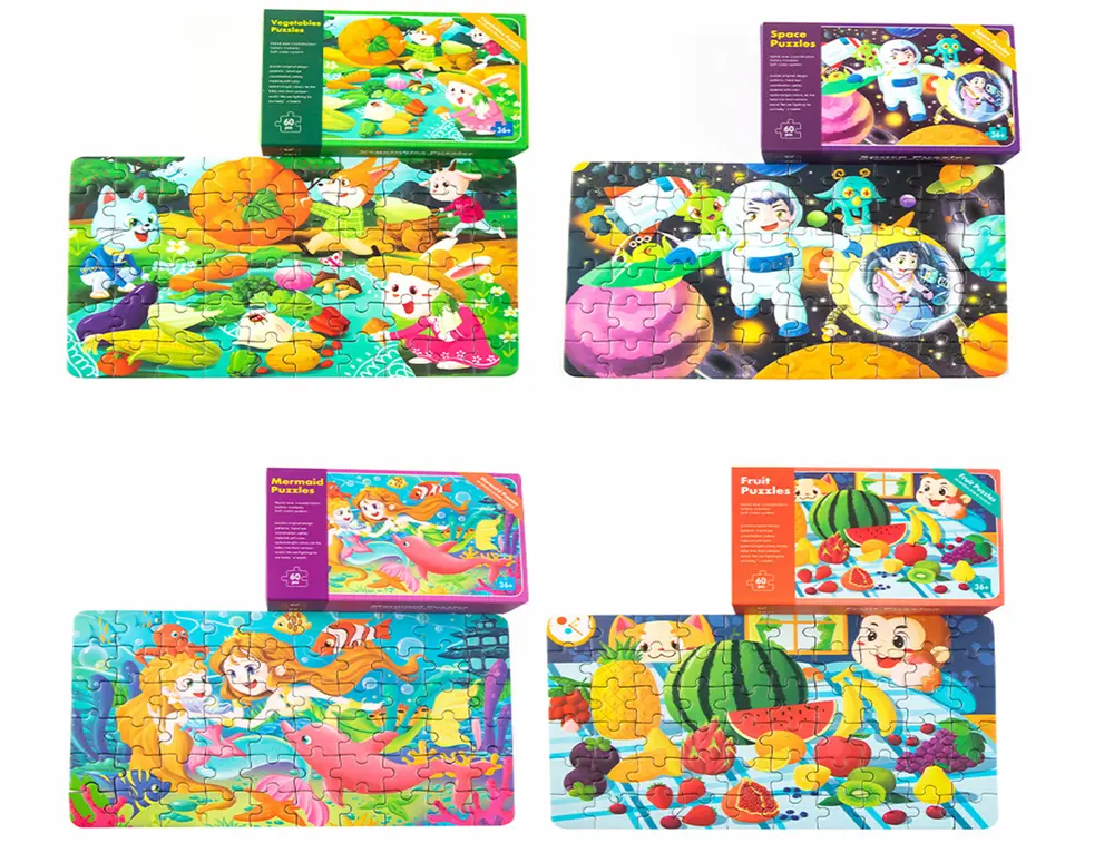 Puzzle v krabičce (L-60ks) - AUTODOPRAVA