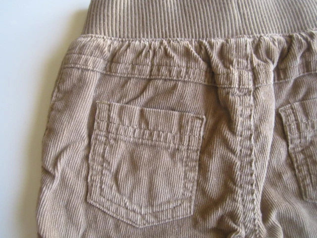 Zateplené manšestrové kalhoty