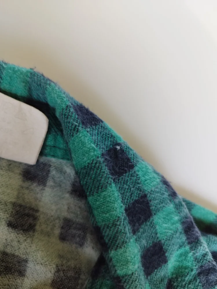 Flanelová košile s dlouhým rukávem