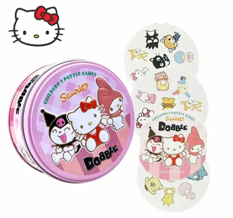 Postřehová hra Dobble - Sanrio- Hello Kitty, My Melody