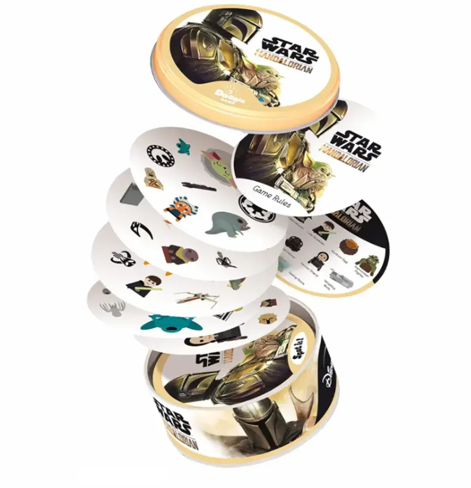 Postřehová hra Dobble-Spot it - STAR WARS - The Mandalorian