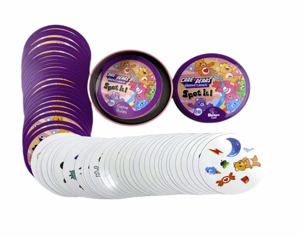 Postřehová hra Dobble-Spot it - CARE BEARS - Starostliví medvídci