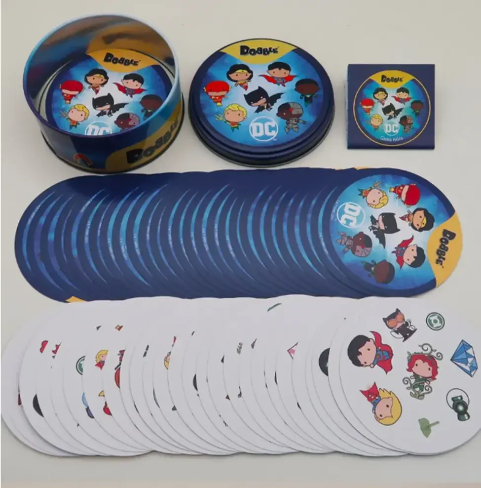 Postřehová hra Dobble-Spot it - DC COMICS