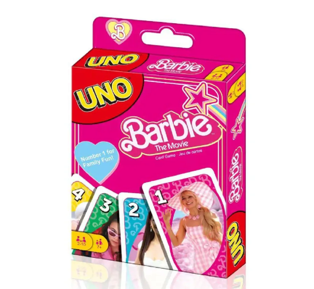 Hra Uno karty - BARBIE - S VADOU