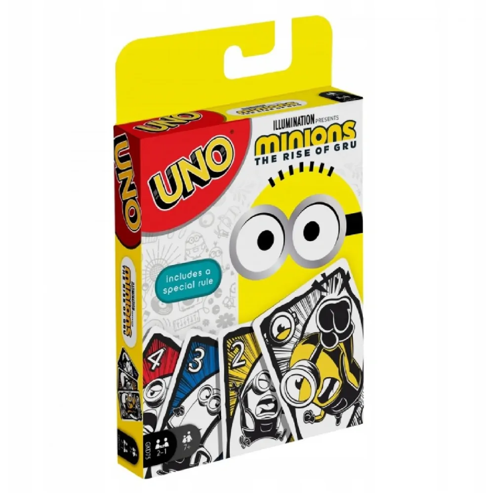 Hra Uno karty - MIMONI 2 Zloduch prichádza