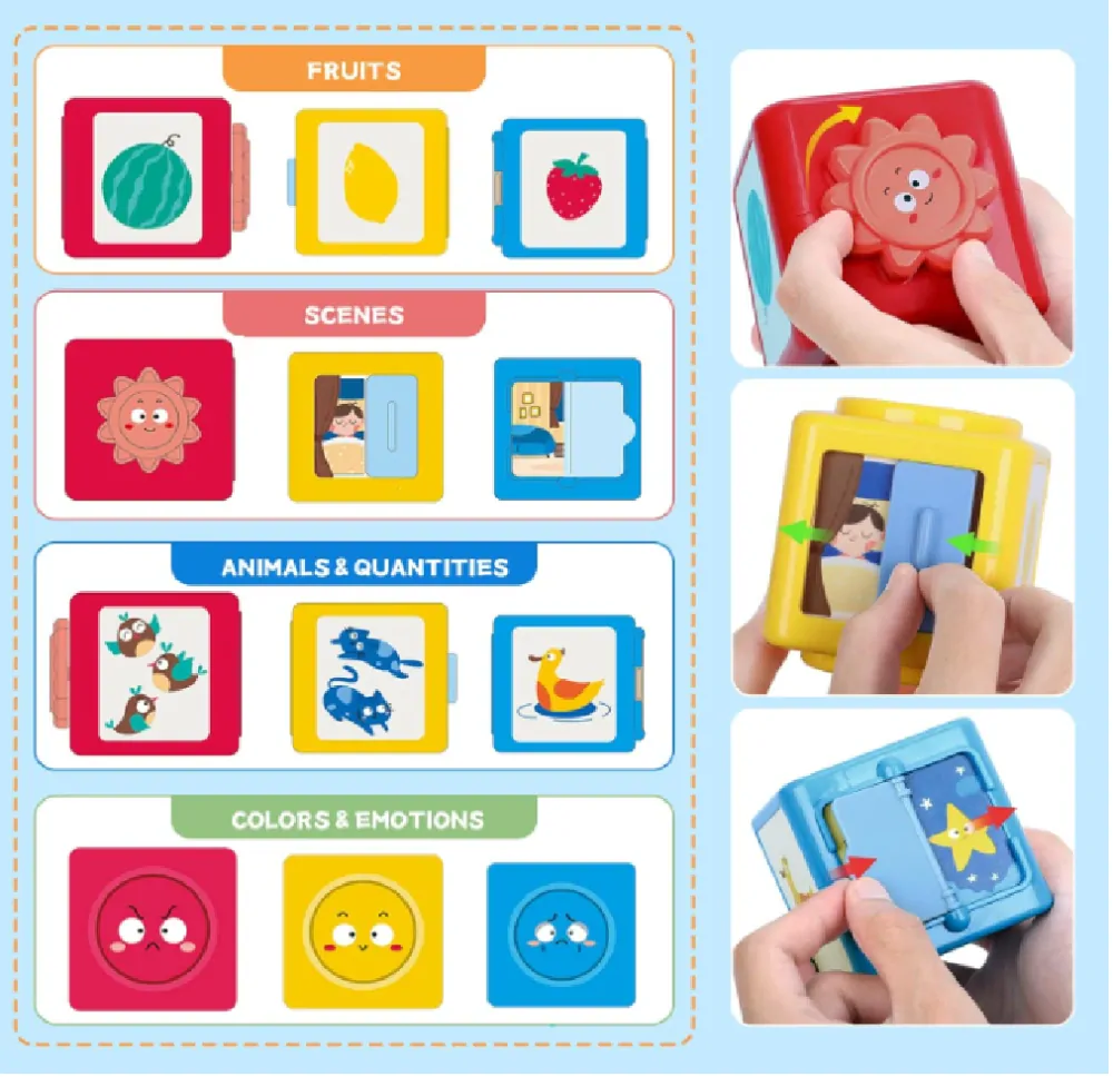 Třídicí věž s barevnými kuličkami