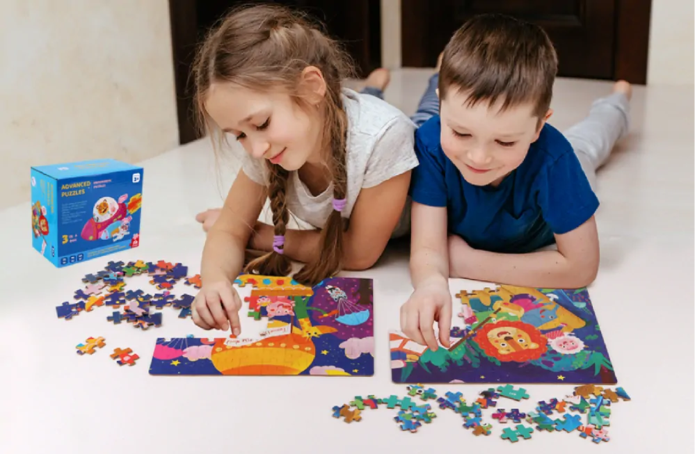 Puzzle 3 v 1 (272 ks) - ZVÍŘÁTKA