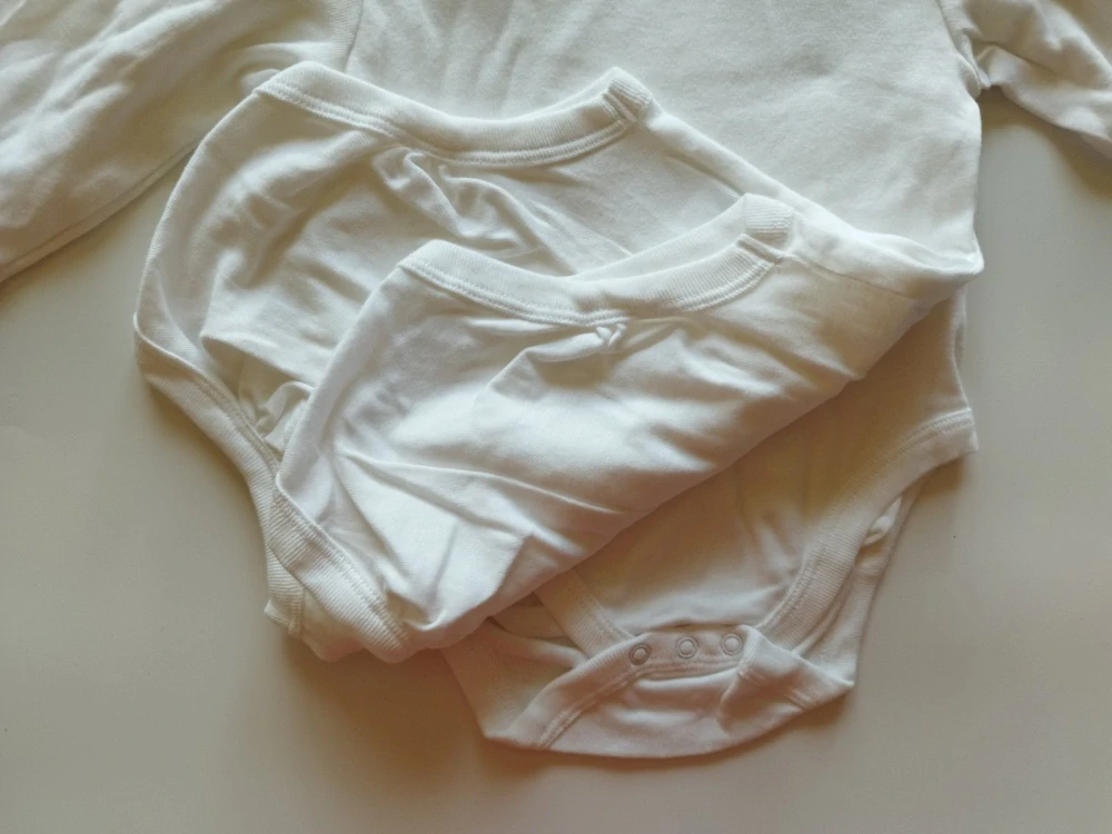 Set bodyček s dlouhými rukávy - 3 kusy