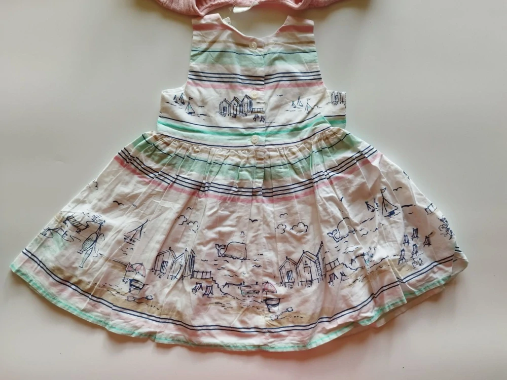 Set - Letní šatičky a bolerko - (6-9 m)