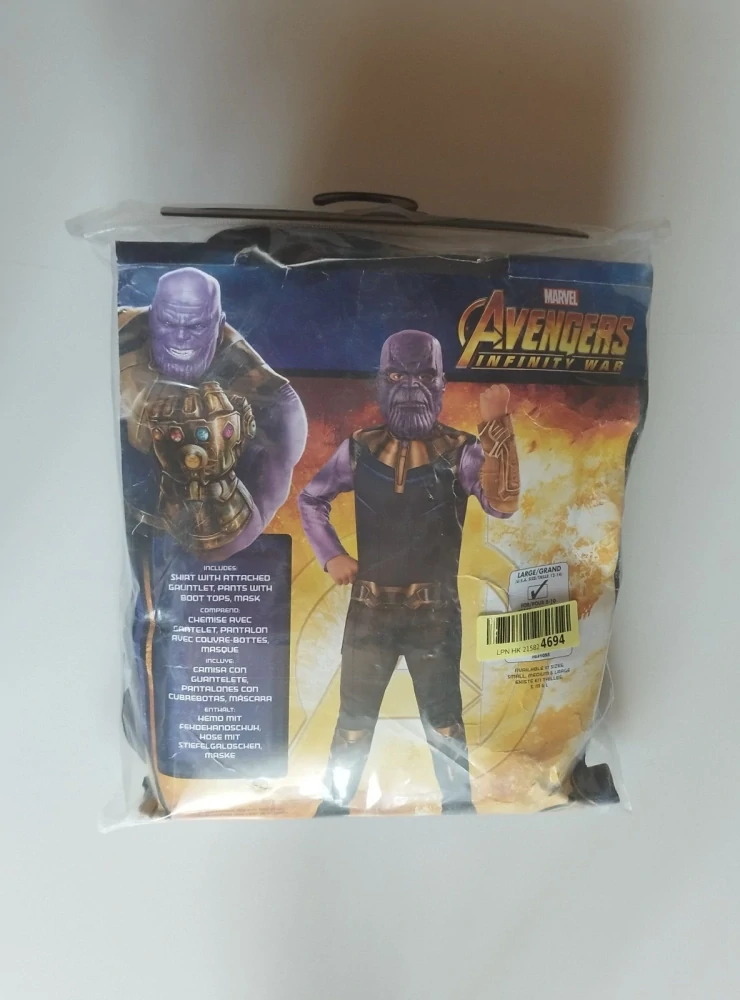 Dětský kostým - THANOS - AVENGERS INFINITY WAR (12-14 let / L)