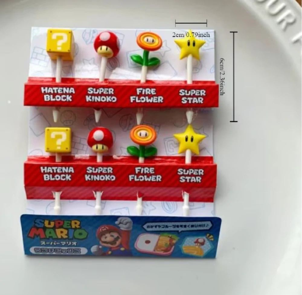 Napichovátka - SUPER MARIO BROS - 8 ks