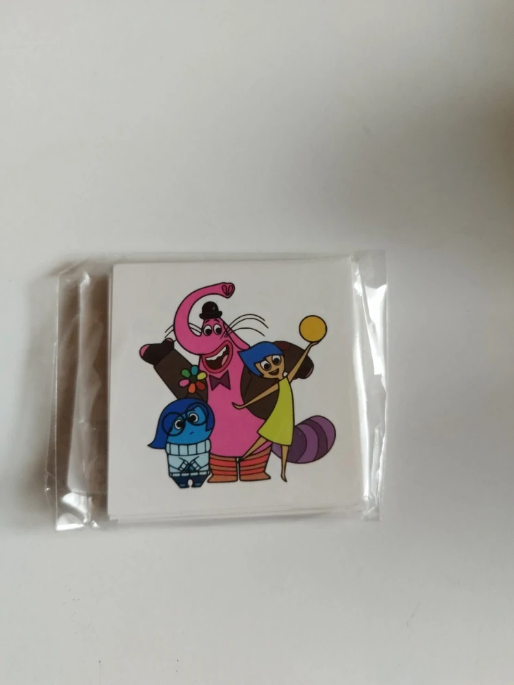 Dětské dočasné tetování - V HLAVĚ - INSIDE OUT - 20 ks 