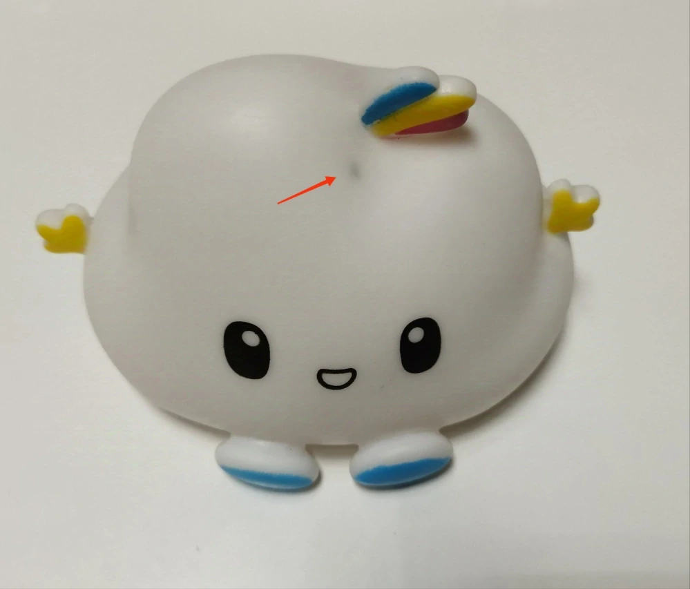 Noční světlo - OBLÁČEK - BÍLÁ