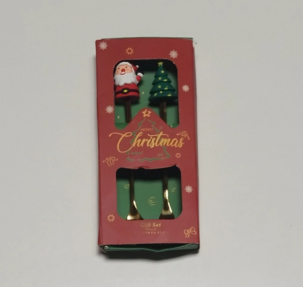 Vánoční set - LŽIČKA A VIDLIČKA - 2 kusy