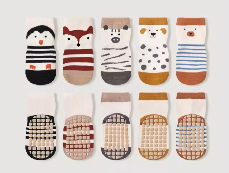 Protiskluzové ponožky - ZEBRA - (12-36m) M