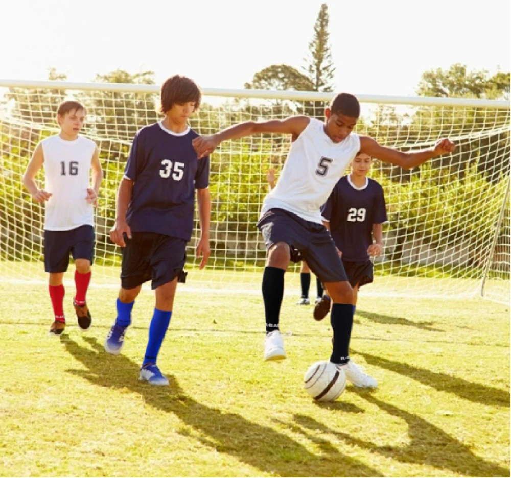 Fotbalové ponožky - ČERNÉ (8-12 let) M 