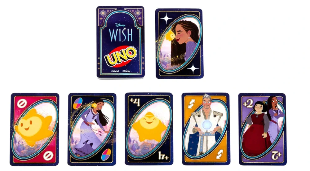 Hra Uno karty - POHÁDKA PŘÁNÍ - WISH