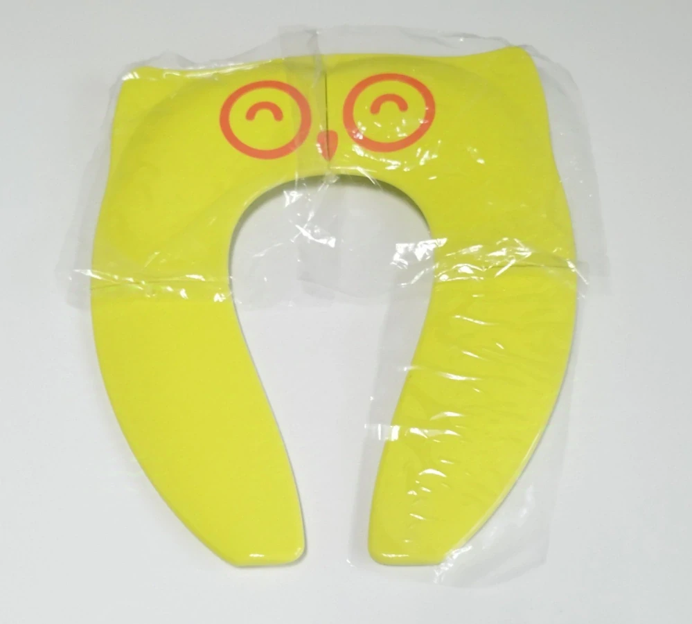 Skládací WC sedátko - ŽLUTÉ