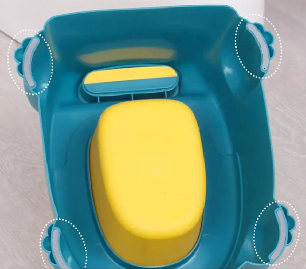 Nočník s opěrkou - DINOSAURUS - ZELENÝ