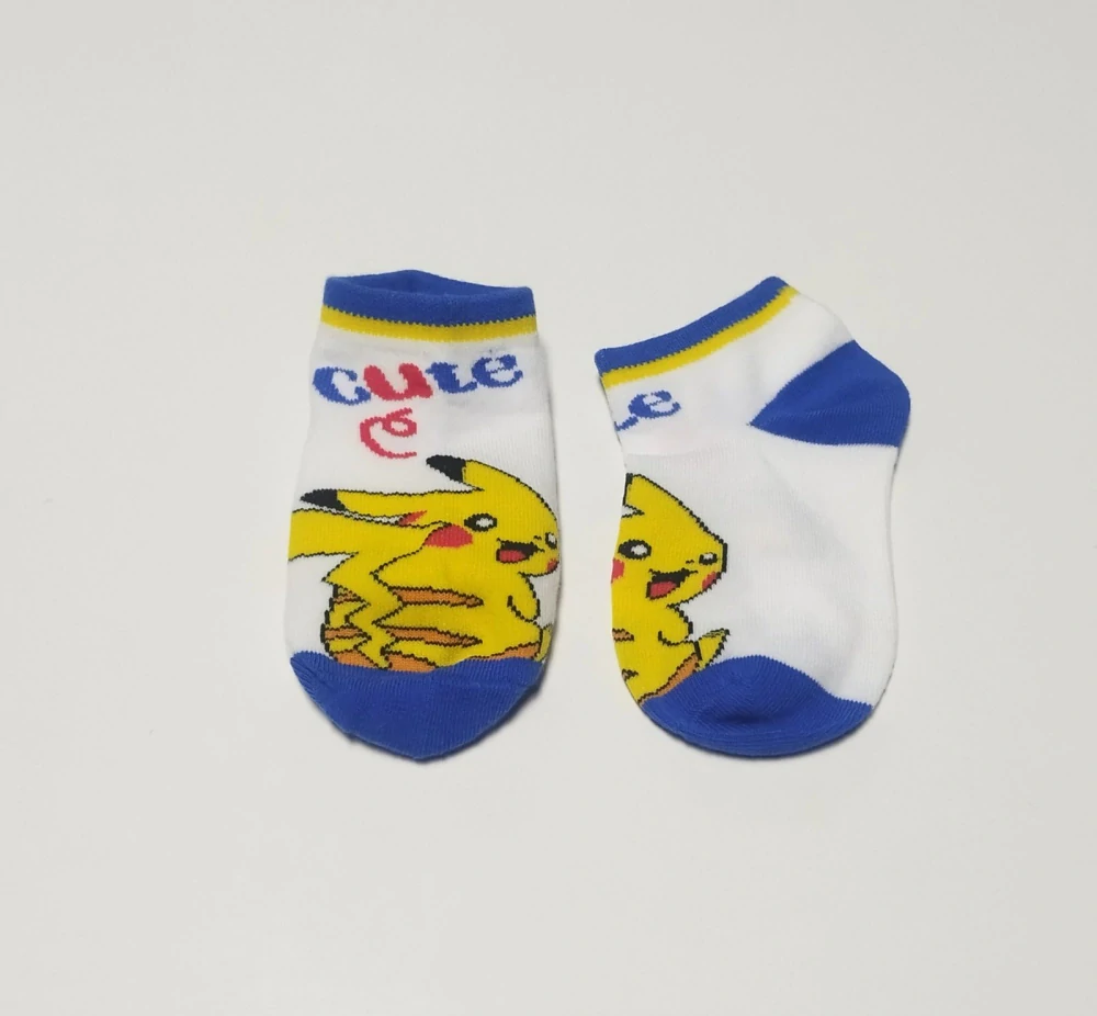 Kotníkové ponožky - POKÉMON - PIKACHU - CUTE - (3-5 let) M