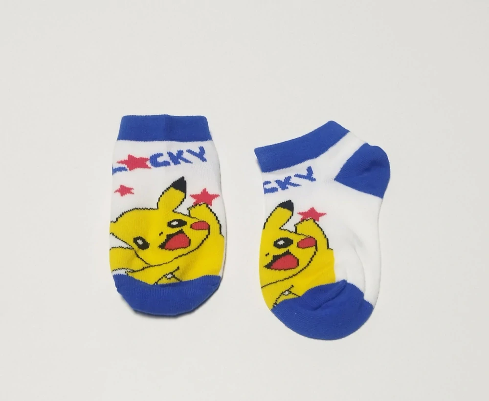 Kotníkové ponožky - POKÉMON - PIKACHU - LUCKY - (3-5 let) M
