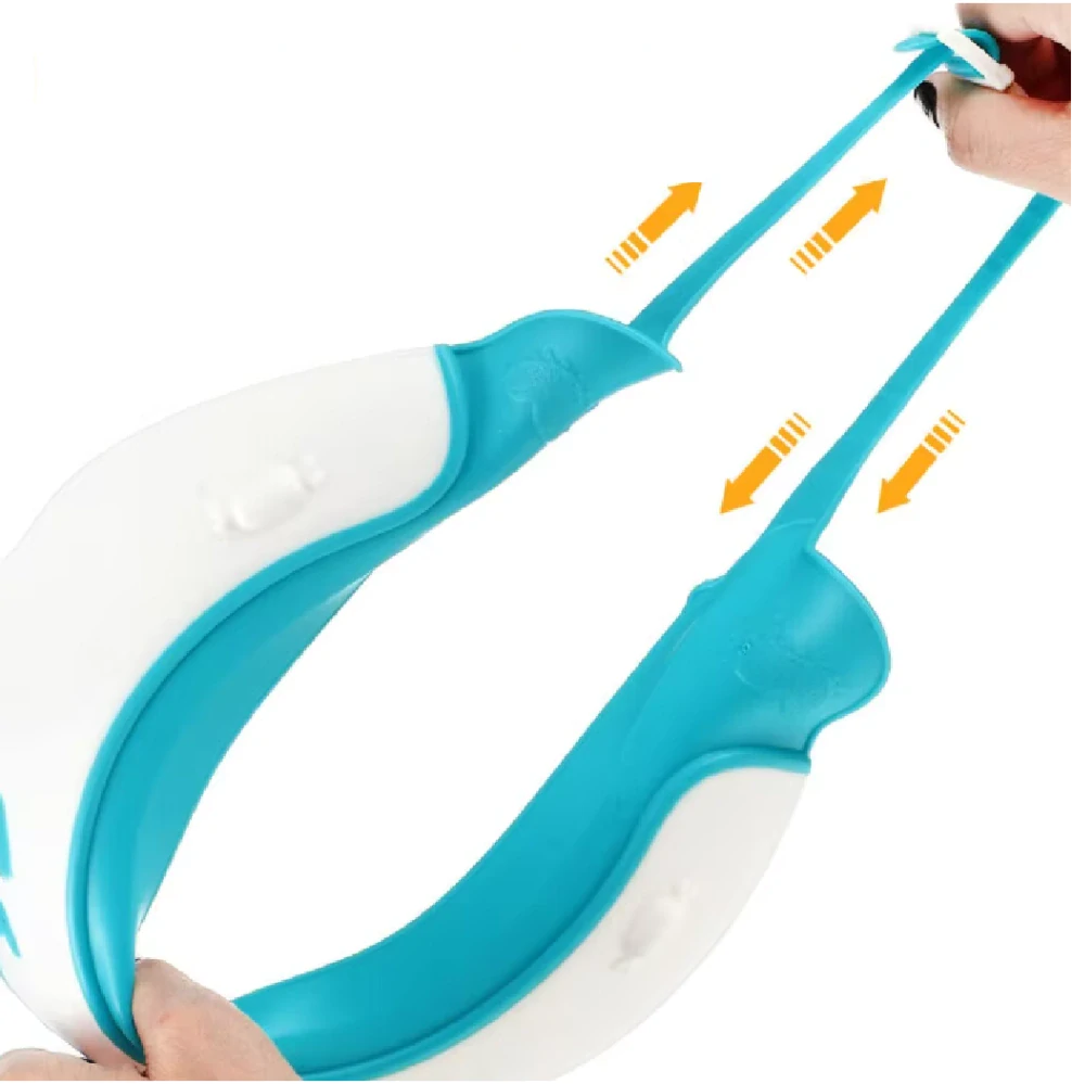 Dětská sprchovací čepice - DINOSAURUS - ZELENÁ