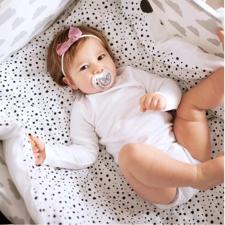 Silikonový dudlík - DIFRAX LOVI - 2 Ks (0-3 m)