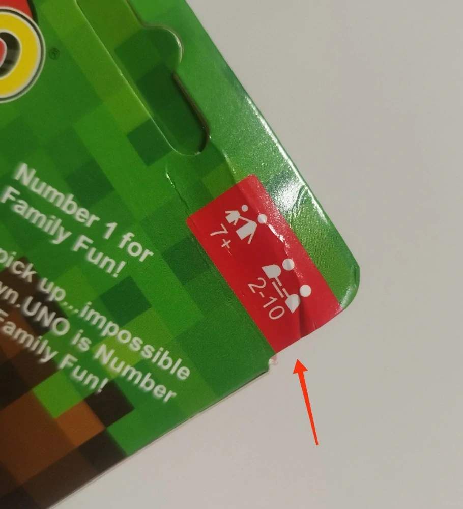 Hra Uno karty - MINECRAFT - S VADOU