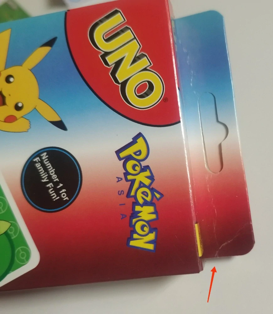 Hra Uno karty - POKÉMON - S VADOU