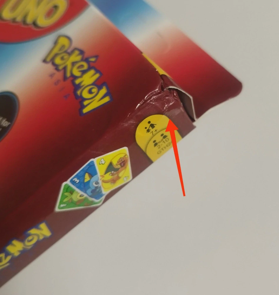 Hra Uno karty - POKÉMON - S VADOU