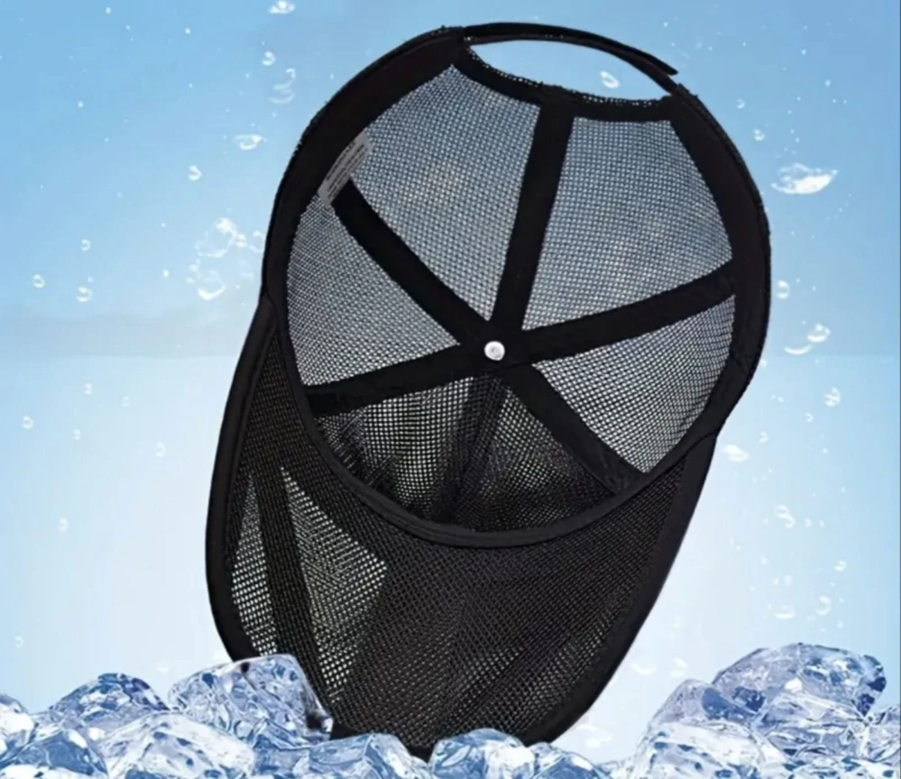 Letní síťovaná kšiltovka - TMAVĚ MODRÁ