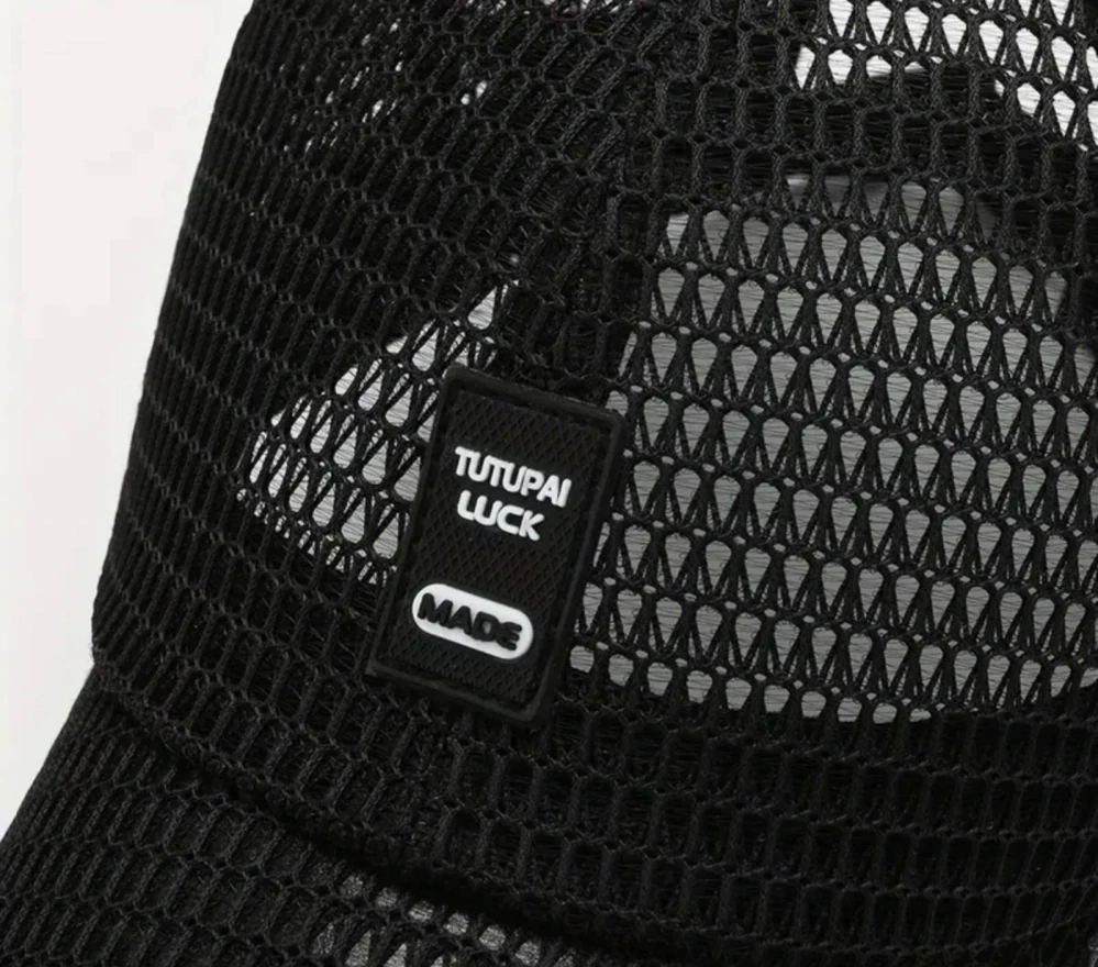 Letní síťovaná kšiltovka - ŠEDO MODRÁ