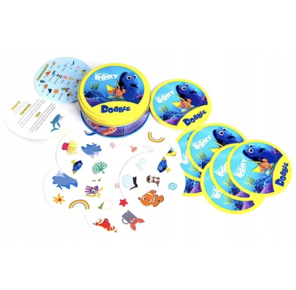 Postřehová hra Dobble-Spot it - HLEDÁ SE DORY - S VADOU