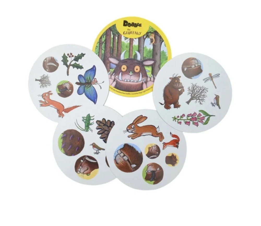 Postřehová hra Dobble-Spot it - POHÁDKA GRUFFALO