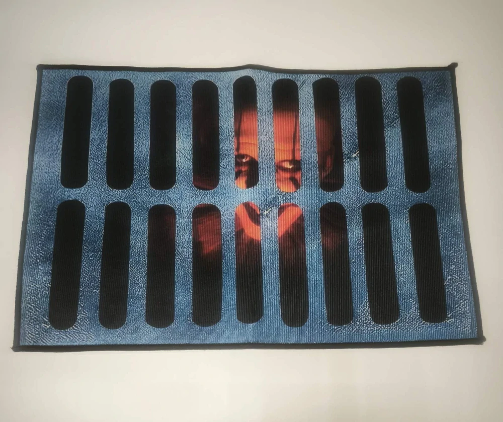 Rohož s 3D potiskem - HALLOWEEN - PENNYWISE Z FILMU IT - (A)