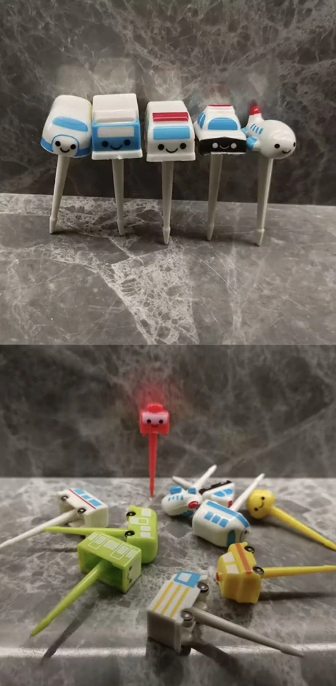 Napichovátka - DOPRAVNÍ PROSTŘEDKY - 11 ks