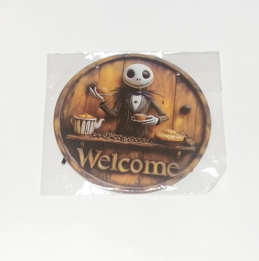 Dekorace na dveře - HALLOWEEN - JACK SKELLINGTON