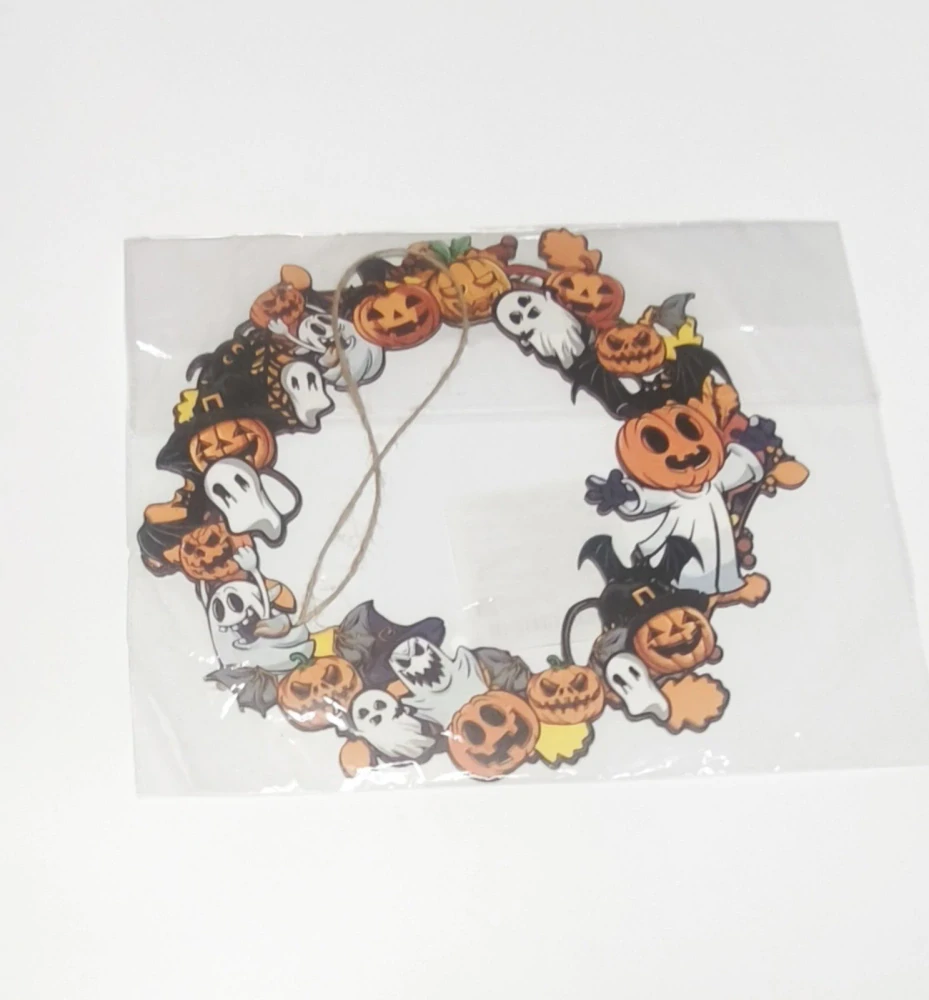 Dekorace na dveře - HALLOWEEN - VĚNEC