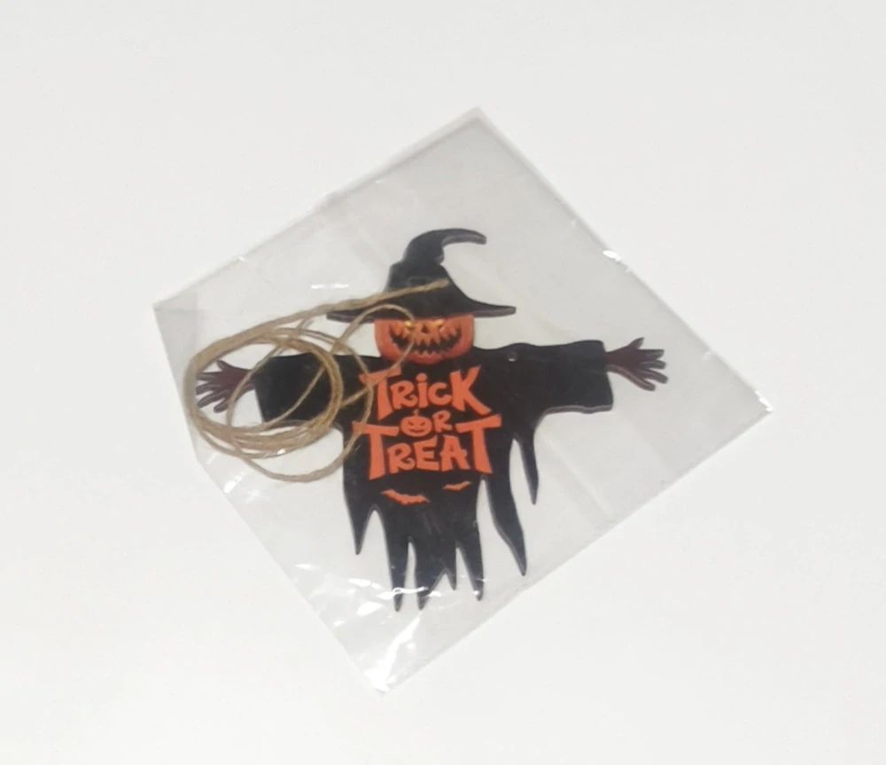 Malá dekorace na dveře - HALLOWEEN - STRAŠÁK 