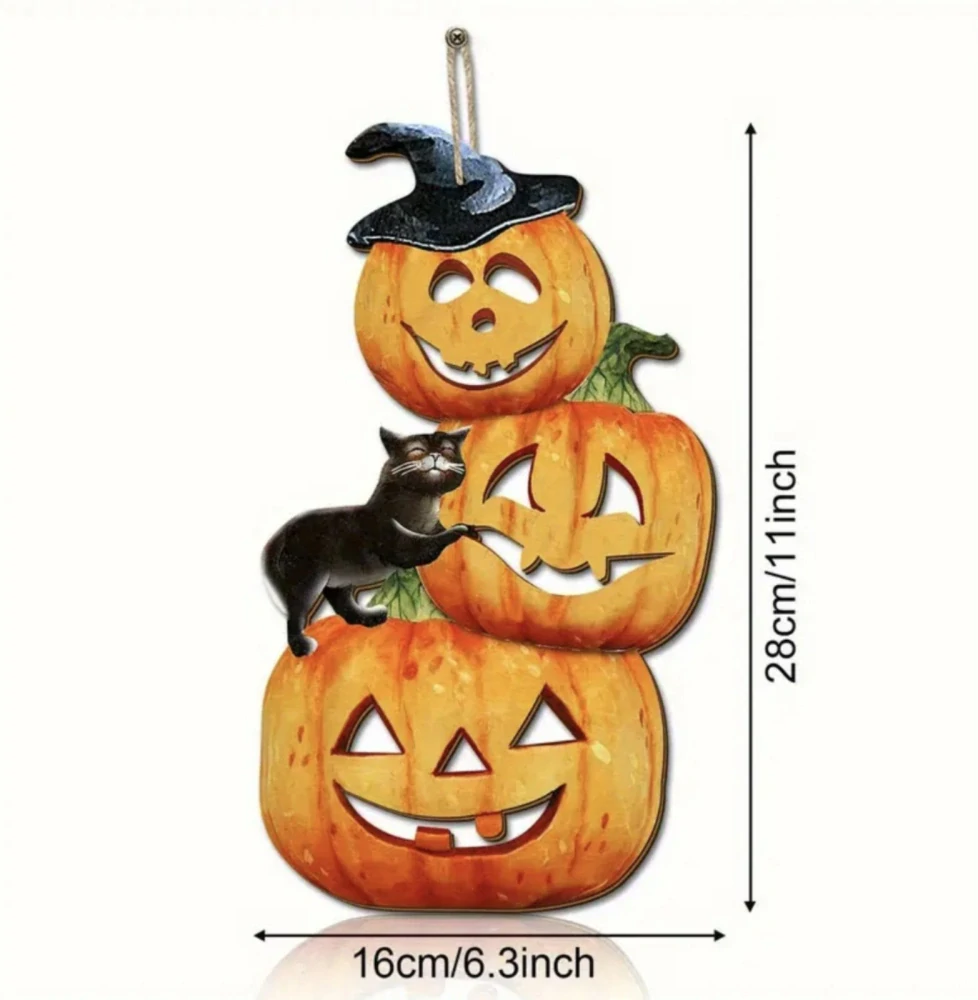 Dekorace na dveře - HALLOWEEN - DÝNĚ