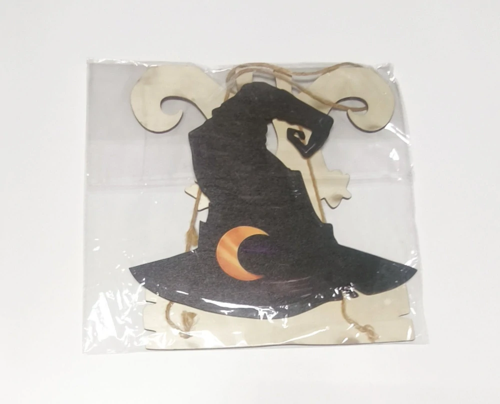 Dekorace na dveře - HALLOWEEN - KLOBOUK