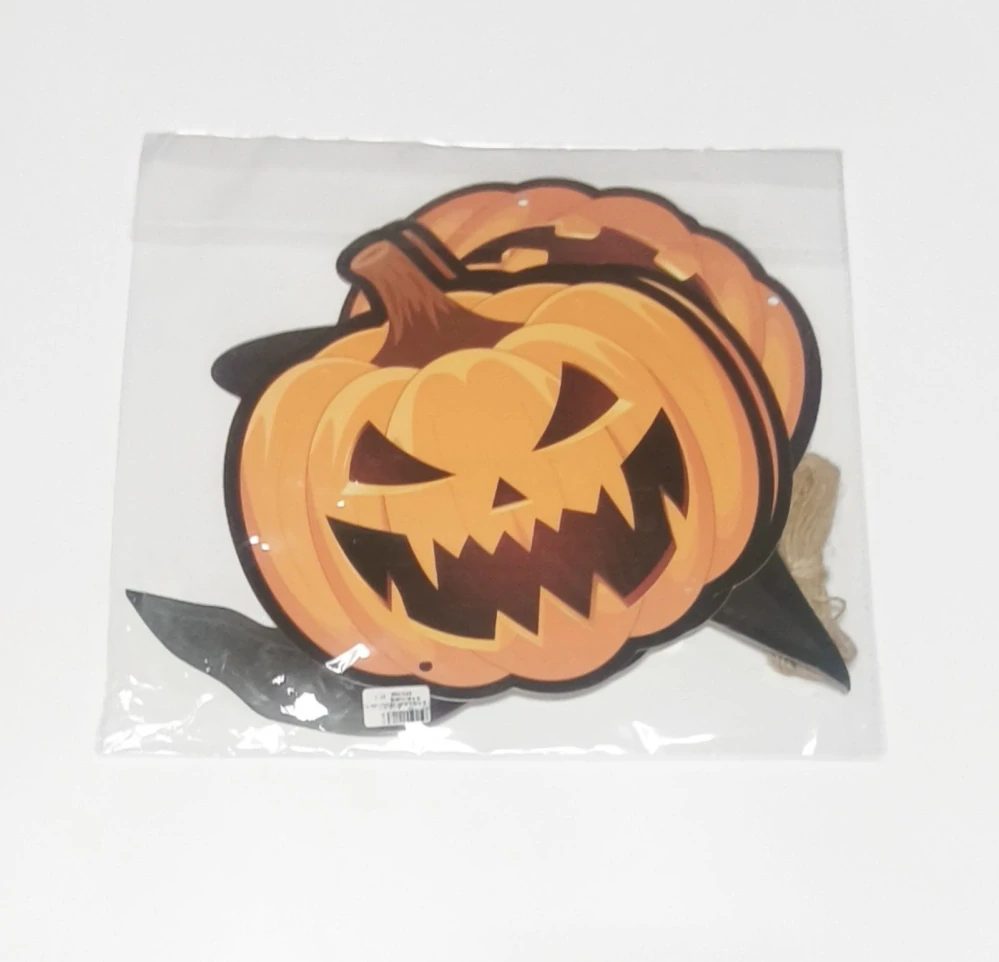 Papírová dekorace - HALLOWEEN - DÝNĚ (B)