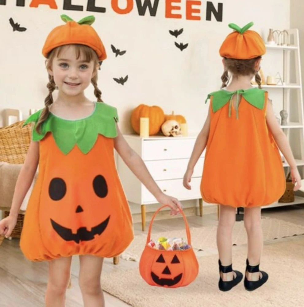 Dětský kostým - HALLOWEEN - DÝNĚ (3-6 let)