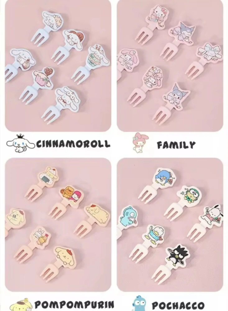 Napichovátka - SANRIO - FAMILY - 6 ks