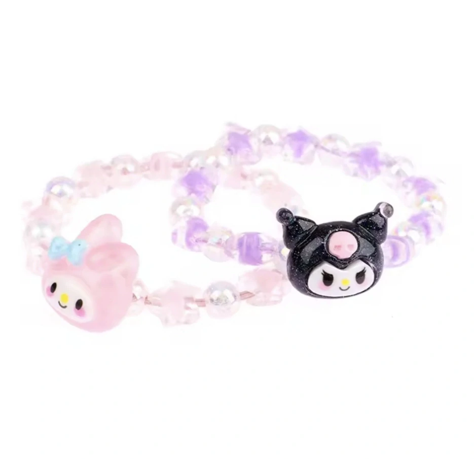 Korálkový náramek na gumičce - SANRIO - MELODY